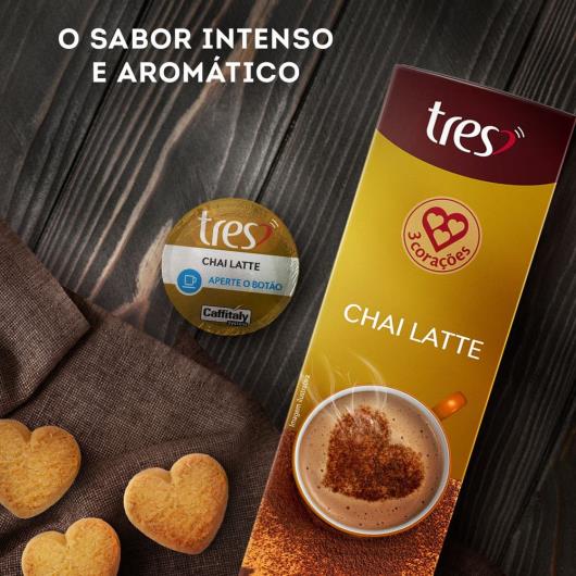 Capsula de Chá Chai Latte 3 Corações 10 unid - Imagem em destaque