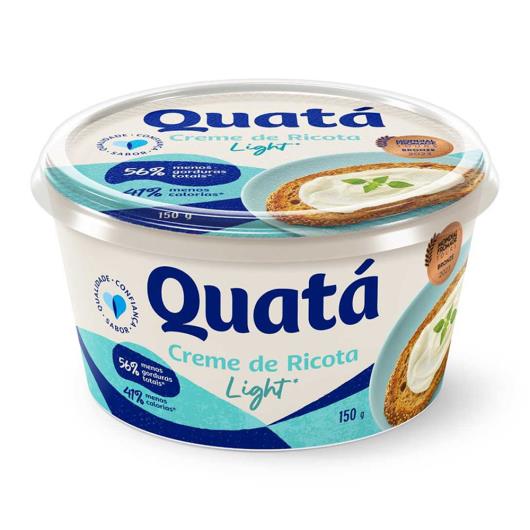 Creme de Ricota Light Quatá 150g - Imagem em destaque