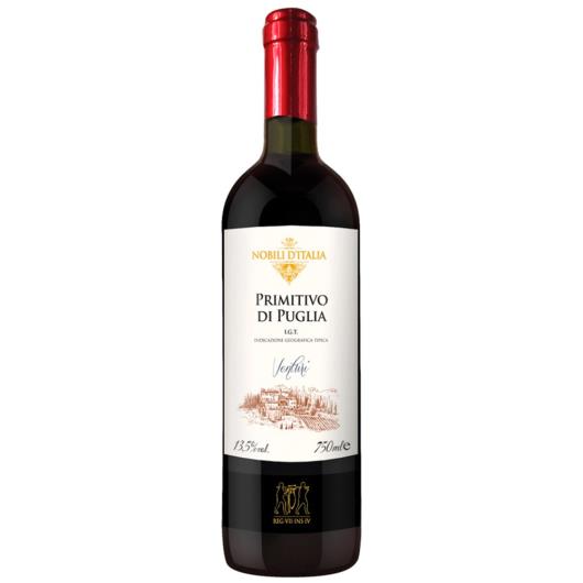 Vinho Italiano Primitivo Di Puglia Venturi tinto 750ml - Imagem em destaque