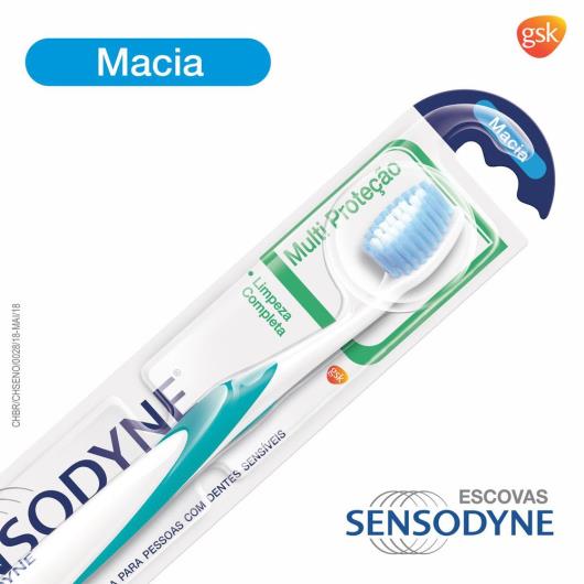 Escova Dental Sensitive Multi Proteção Macia unidade - Imagem em destaque