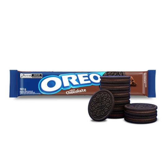 Biscoito Recheado Oreo Chocolate 90g - Imagem em destaque