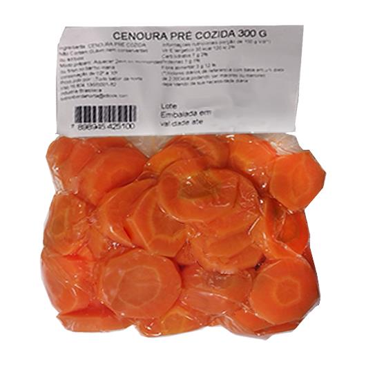 Cenoura Pré-Cozida Todo Sabor da Horta Vácuo 300g - Imagem em destaque