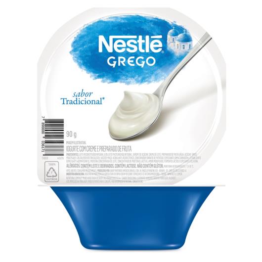 Iogurte Nestlé Grego Tradicional 90G - Imagem em destaque