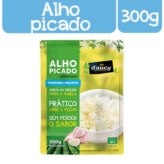 Alho D'Aucy Picado Congelado 300g - Imagem em destaque