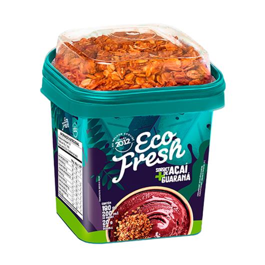 Sorbet com Granola Açaí com Guaraná Eco Fresh Pote 220g - Imagem em destaque