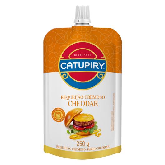 Requeijão Cremoso Cheddar Catupiry Pouch 250g - Imagem em destaque