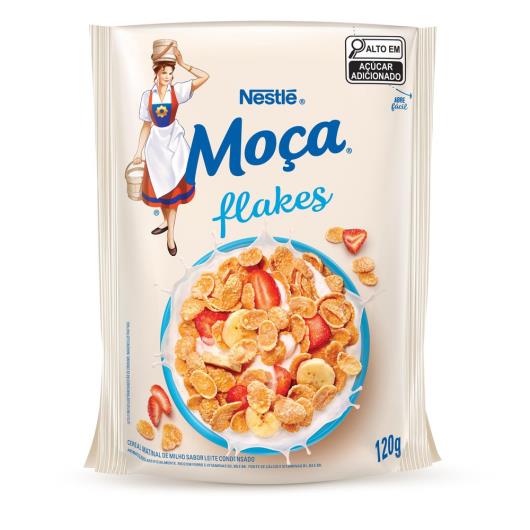 Cereal Matinal MOÇA Flakes 120g - Imagem em destaque