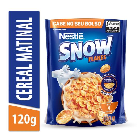 NESTLÉ SNOW FLAKES Cereal Matinal Sachê 120g - Imagem em destaque