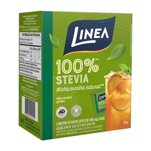 Adoçante em Pó Stevia Linea Caixa 25g 50 Unidades - Imagem em destaque