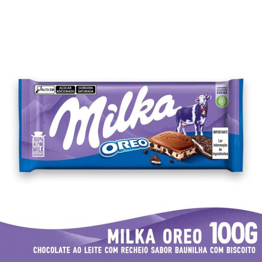 Chocolate Milka Oreo 100g - Imagem em destaque