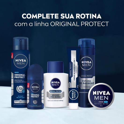 NIVEA Men Desodorante Antitranspirante Roll On Original Protect 50ml - Imagem em destaque