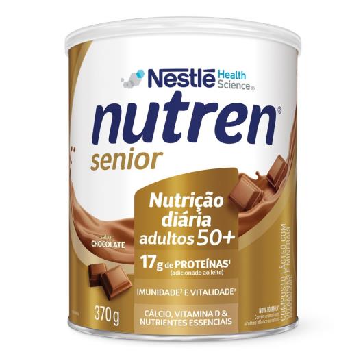 Complemento Alimentar Nutren Senior Chocolate 370g - Imagem em destaque