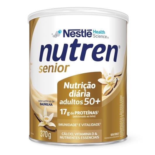 Complemento Alimentar Nutren Senior Baunilha 370g - Imagem em destaque