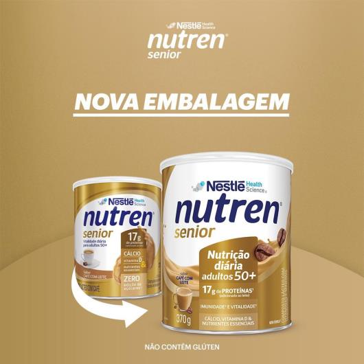 Complemento Alimentar Nutren Senior Café com Leite 370g - Imagem em destaque