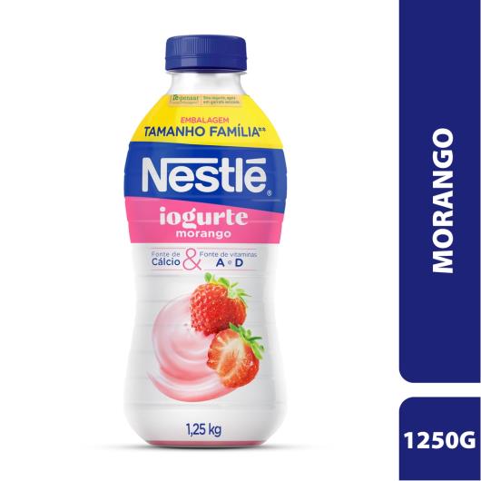 Iogurte Nestlé Morango 1250g - Imagem em destaque