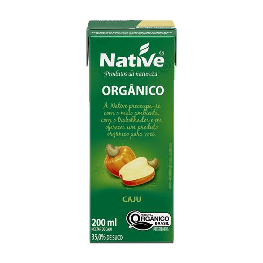 Néctar Orgânico de Caju Native 200ml - Imagem em destaque