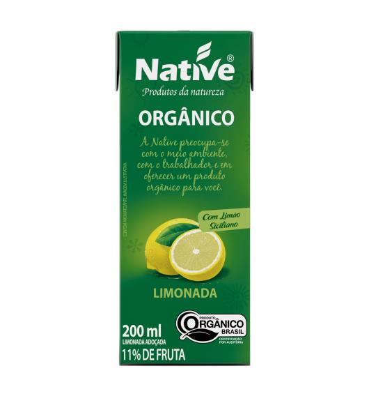 Limonada Orgânica Native 200ml - Imagem em destaque