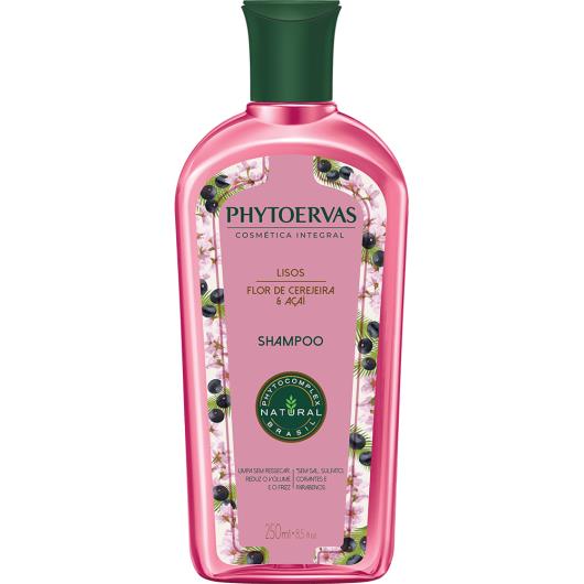 Shampoo Lisos Flor de Cerejeira e Açaí Phytoervas 250ml - Imagem em destaque