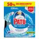 Desodorizador Sanitário Pato Gel Adesivo 2 Refis Marine 12 discos - Imagem 7894650013229-(1).jpg em miniatúra