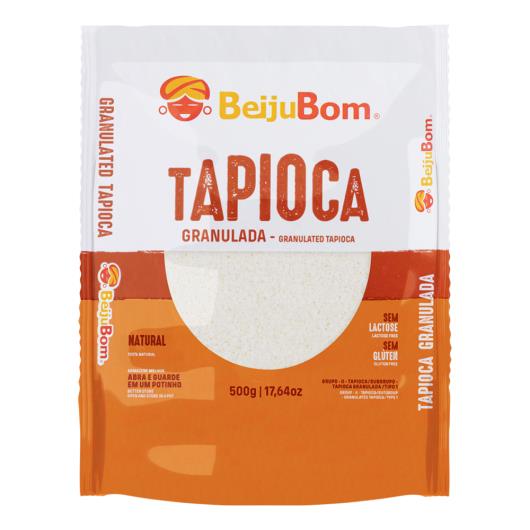 Tapioca Tipo 1 Granulada BeijuBom Pacote 500g - Imagem em destaque