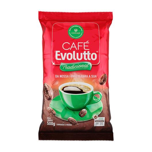 Café Torrado e Moído Tradicional Evolutto Pacote 500g - Imagem em destaque