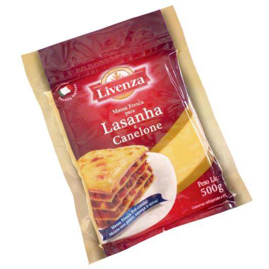 Massa fresca para lasanha e canelone Livenza 500g - Imagem em destaque