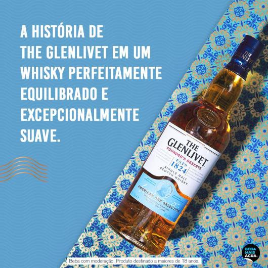 Whisky The Glenlivet Founder's Reserve Single Malt Escocês 750 ml - Imagem em destaque