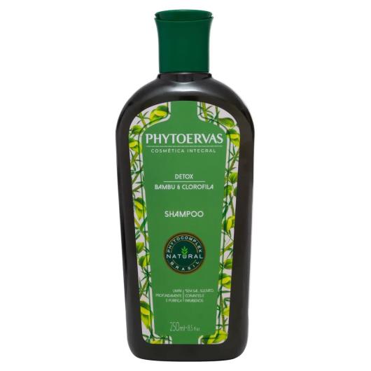 Shampoo Detox Bambu e Clorofila Phytoervas 250ml - Imagem em destaque
