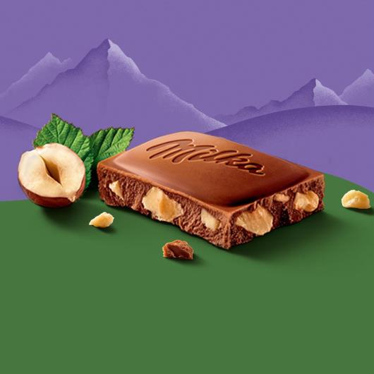 Chocolate Milka Hazelnuts 100g - Imagem em destaque