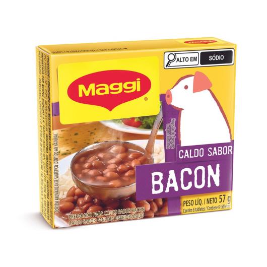 Caldo MAGGI Bacon Tablete 57g - Imagem em destaque