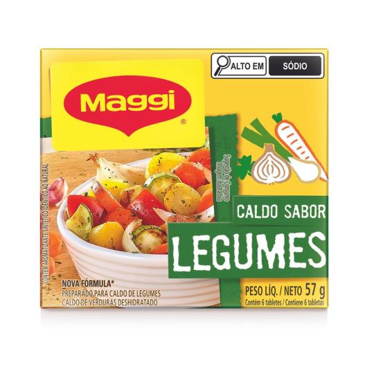 Caldo MAGGI Legumes Tablete 57g - Imagem em destaque