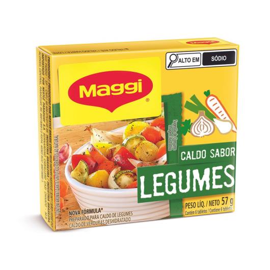 Caldo MAGGI Legumes Tablete 57g - Imagem em destaque