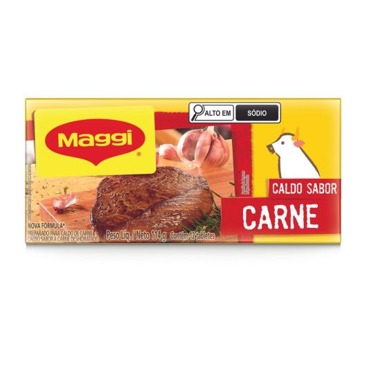 MAGGI Caldo Carne Tablete 114g - Imagem em destaque