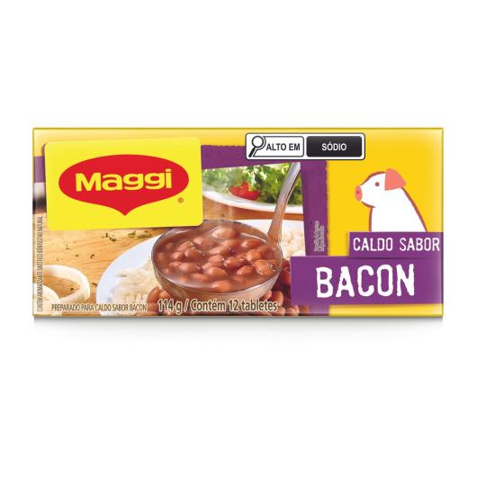 Caldo MAGGI Bacon Tablete 114g - Imagem em destaque