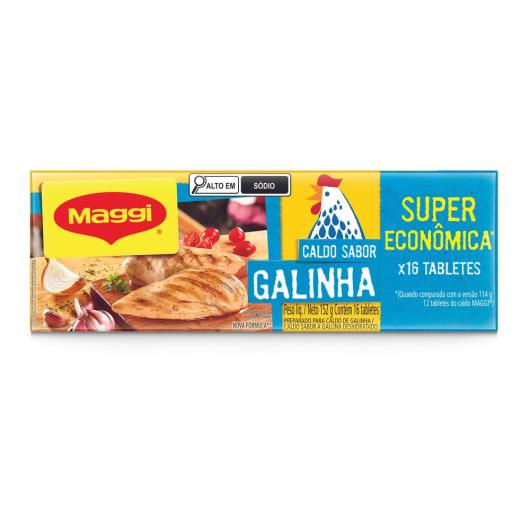 MAGGI Caldo Galinha Tablete 152g - Imagem em destaque