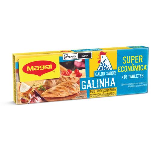 MAGGI Caldo Galinha Tablete 152g - Imagem em destaque