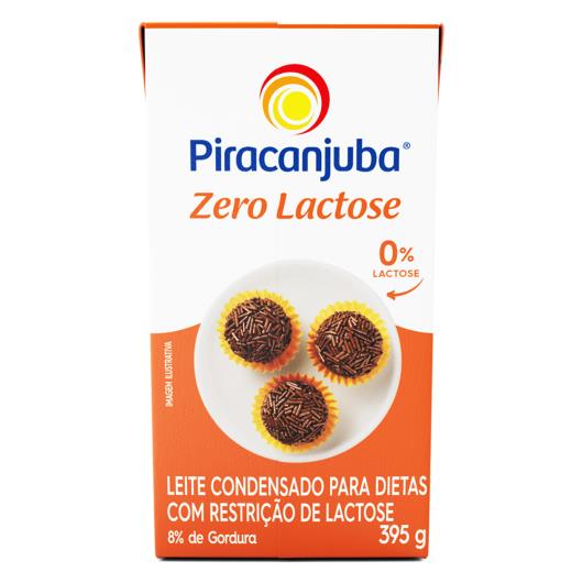 Leite Condensado Zero Lactose Piracanjuba Caixa 395g - Imagem em destaque