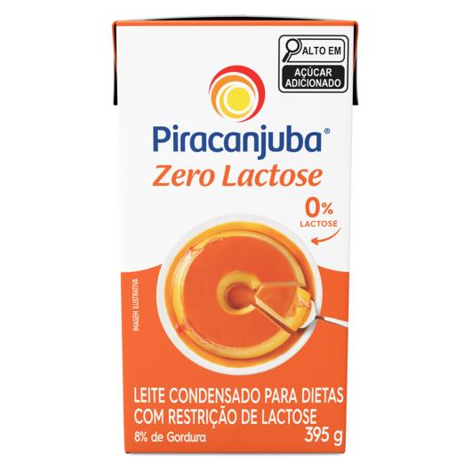 Leite Condensado Zero Lactose Piracanjuba Caixa 395g - Imagem em destaque