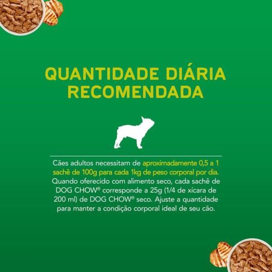 NESTLÉ® PURINA® DOG CHOW® ExtraLife® Ração Úmida para Cães Adultos Minis & Pequenos Frango 100g - Imagem em destaque