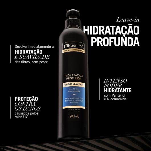 Creme Leave-In TRESemmé Hidratação Profunda 200ml - Imagem em destaque