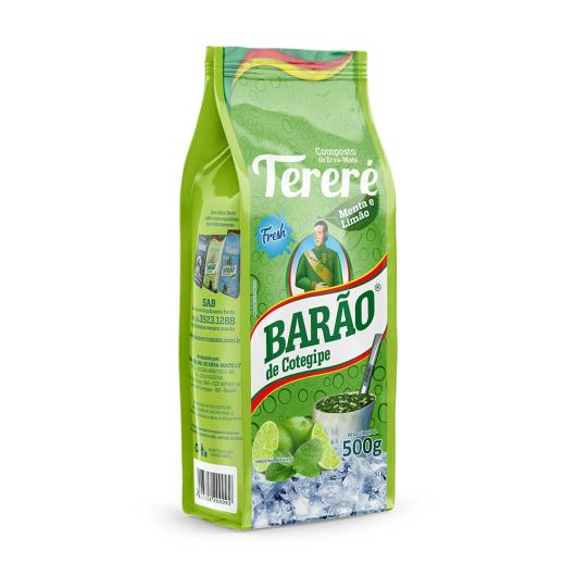 Composto de Erva-Mate Tereré Menta e Limão Barão de Cotegipe Pacote 500g - Imagem em destaque