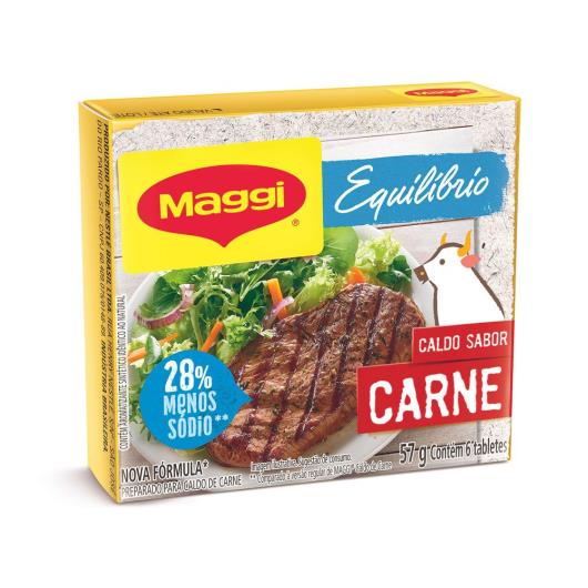 Caldo MAGGI Equilibrium Carne Tablete 57g - Imagem em destaque