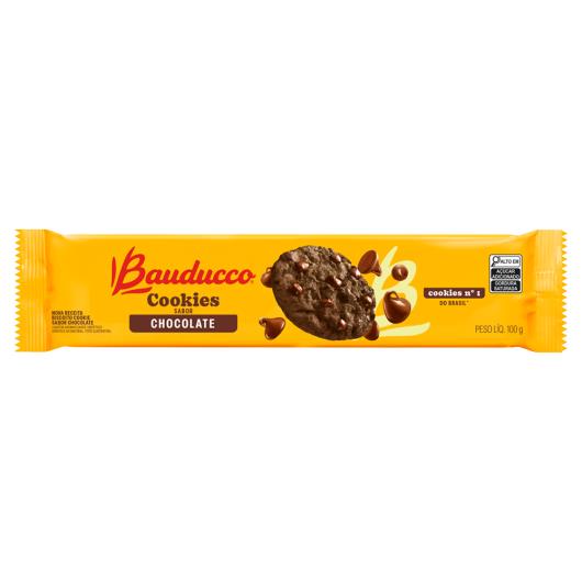 Biscoito Bauducco Cookies Chocolate 100g - Imagem em destaque
