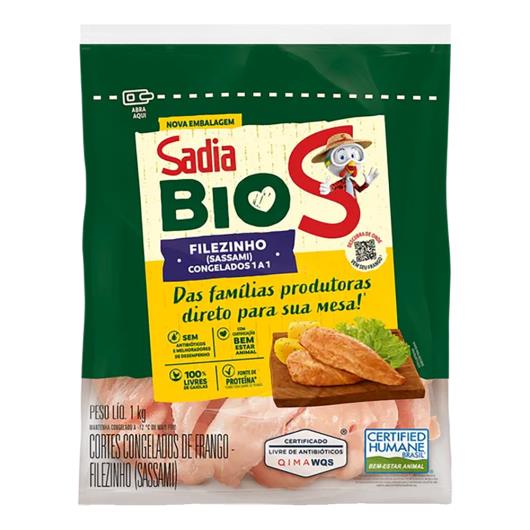 Filezinho de frango Sadia Bio Sassami 1kg - Imagem em destaque