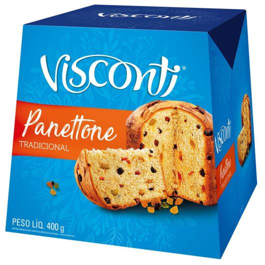 Panettone frutas Visconti 400g - Imagem em destaque