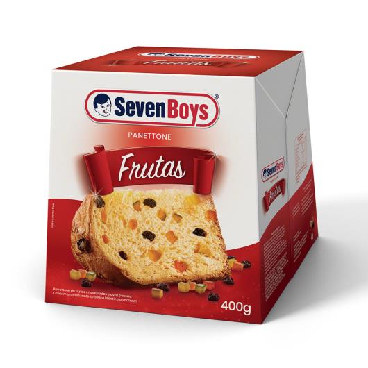 Panettone frutas Seven Boys 400g - Imagem em destaque