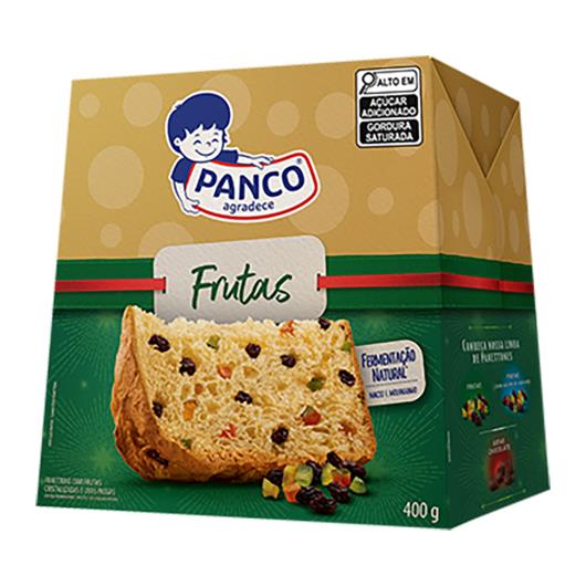 Panettone com Frutas Cristalizadas e Uvas-Passas Panco Caixa 400g - Imagem em destaque