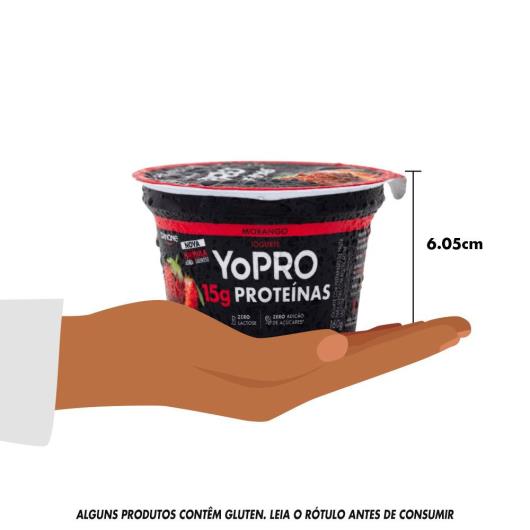 Iogurte YoPRO Morango 15g de proteínas 160g - Imagem em destaque