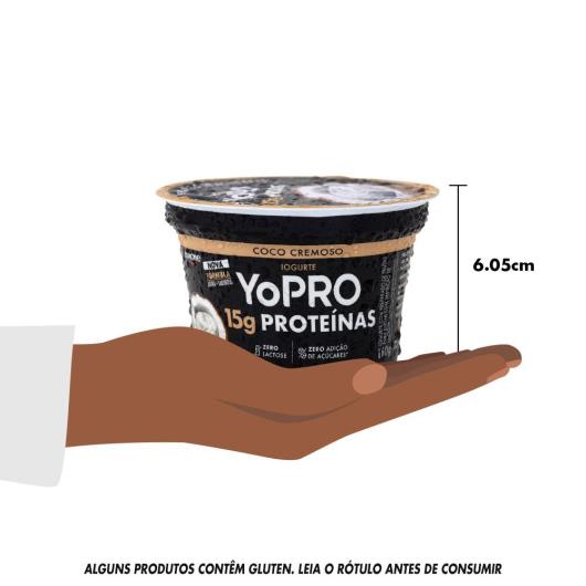 Iogurte YoPRO Coco Cremoso 15g de proteínas 160g - Imagem em destaque