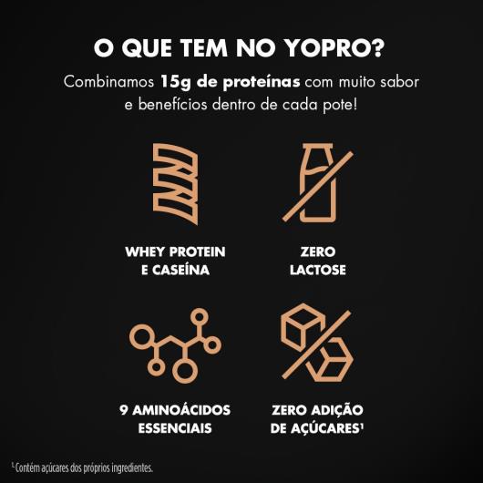 Iogurte YoPRO Coco Cremoso 15g de proteínas 160g - Imagem em destaque